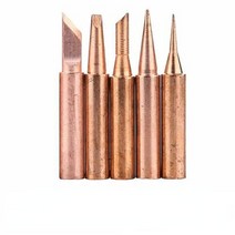 15pcs 순수 구리 납땜 철 팁 I B K 24D 3C 납땜 스테이션 솔더 철 용접 팁 헤드 탑 스팅 BGA 무연 도구, 5pcs-2