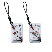 ID IC UID 13.56MHZ 변경 가능 재 작성 재기록 복합 카드 듀얼 칩 주파수 RFID 125KHZ T5577 EM4305, 2 Pcs