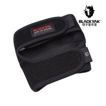 [블랙야크] 무릎날개U(좌) (남여공용) 등산 무릎보호대 스포츠 헬스 무릎밴드, BLACK - M