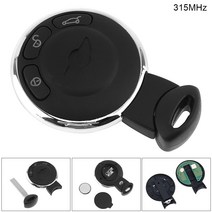 디지털 차키 호환315MHz CR2032 블랙 디지털 스마트 원격 자동차 열쇠 없는 출입 고리 BMW 2007-201, 한개옵션0