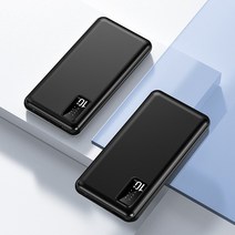 7.4V DC 가열 조끼 보조베터리 20000mAh 휴대용 충전기 외부 배터리 팩 온열 Xiaomi Mi 아이폰 호환, 02 Black_02 20000mah