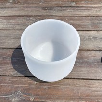 싱잉볼 명상 음향 치료용 튜닝 차크라 C D E F G A B 432hz/440hz 원 노트 반투명 수정 노래 그릇 6 인, 12 G Throat chakra