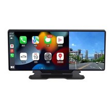 네비게이션모니터 카플레이 안드로이드오토 10.26인치, 무선카플레이스마트스크린+128G메모리듀얼렌즈