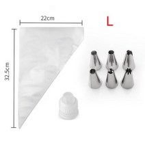 베이킹 불도장 인두 작업대 매트 스톤 200Pc 배관 가방 일회용 누출 과자 팁 파이프 크림 노즐 케이크 컵케익 도구 장식