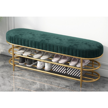 북유럽 현관의자 신발장 의자 벤치 슈즈스툴, 120CM그린