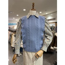 써스데이아일랜드 스칼렙 러플 베스트(T208MVT238W)(1331543)