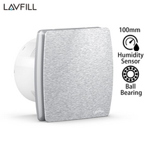 4quot 6quot 100mm 150mm 타이머 습도 조절기 샤워 화장실 욕실 추출기 습도 센서가있는 환기 팬 인공 호흡기 230v, lfww-09qh-4s(100mm), 220-240v 50헤르츠