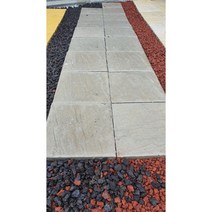 [2장][고강도][대형][300x300] 물결무늬 보도블럭 디딤돌 [With보도블럭] 콘크리트 벽돌 보수 긴급보수 긴급 조경 원예 바닥재 디딤석 건축 토목, [2장] 그레이