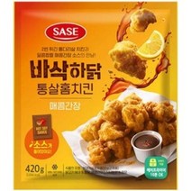SASE 바삭하닭 통살홈치킨 매콤간장 420g, 5개