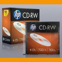 CD-RW 1P Slim (10P/1팩) 공 씨디 저장용품, 본상품선택, 본상품선택