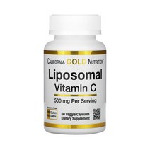 캘리포니아골드 뉴트리션 CGN 리포조말 비타민C 250mg 60베지캡슐 아스코르브산 함유, 1개, 기본