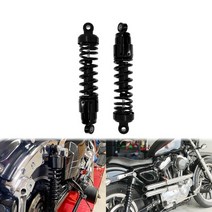 오토바이쇼바 서스펜션 오토바이 리어 쇼크 업소버 조정 가능한 충격 스프링 310mm 할리 투어링 Sportster, 01 Shock Absorber