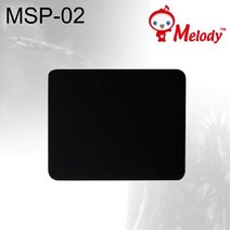 미니 마우스 패드 MSP-02 블랙(소)