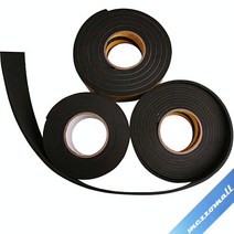 단면 스폰지 테이프 10mm 다용도 완충제 소음방지 2mm