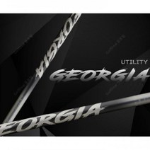 스크레치명품 GEORGIA 조지아 유틸리티샤프트 전스펙, 샤프트강도 : 6R