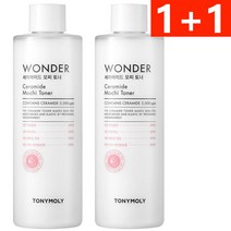 토니모리 원더 세라마이드 모찌 토너 500ml 1+1, 1개