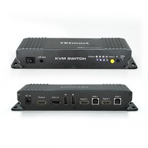 TESmart 티이스마트 HKS0201B1U 2포트 1대2 HDMI USB KVM 스위치