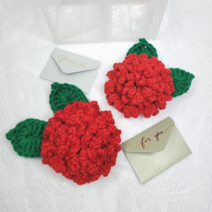 카네이션 브로치 레드 1개 어버이날 스승의날