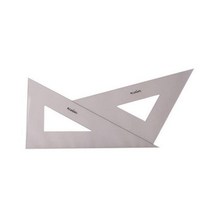 삼각자 15CM 2개SET 제도삼각자 방안자 템플레이트 삼각자45 산키스 삼각자45CM 삼각자각도기세트 제도용품 교수용삼각자