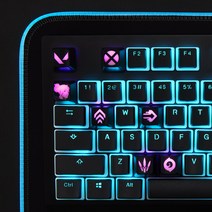 발로란트 키캡 커스텀 포인트 키캡 (발로란트 로고 역할군 스킬), 제트