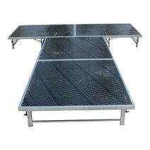 이동식무대 조립식 접이식 간이 무대 단상 세트 테이블, 고정 높이 (1.28*1.5m)