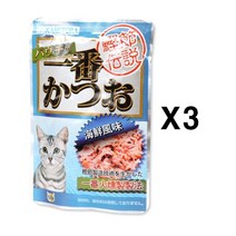 펫모닝 카네토라 해물맛 파우치 60g X3 고양이 간식, 간식 맛, 1개