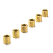 1pcs 분말 야금 구리 슬리브 오일 베어링 내경 3 4 5 6 8 10 12 14 16 소형 부싱 순수, 18 6X9X6mm