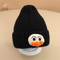 아동용 니트 방한모자 남녀공용 2~5세용