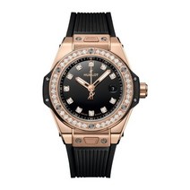 Hublot King Gold and Diamond 빅뱅 원클릭 워치 33mm, OS