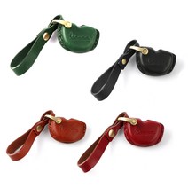 현카 베스파 가죽 키 케이스 열쇠고리 키링 키커버 키홀더 액세서리, (01)Black, 1개