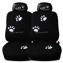 쏘렌토 카니발 전 차량용 시트 커버 2p 시트커버교체, X-LARGE, 브라운B