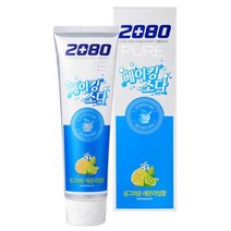 자연유래 2080 퓨어 베이킹소다 레몬 치약 120g x 6개