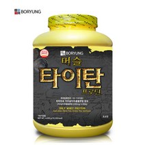 보령 머슬타이탄 프로틴 4kg 게이너 체중 체력 헬스 보충제, 단품, 단품