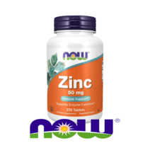 나우푸드아연 Zinc 50mg 250정 아연 글루코네이트
