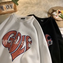 커플코트 프렌치 남자 사랑하트 이니셜 초 가을 디자인감각 상의 달콤하고 쿨함 보이핏 볼륨 가슴 계 맨투맨 2498037160