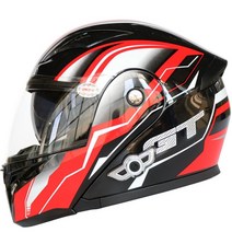 바이크 부품 DOT 승인 플립 업 오토바이 헬멧 이중 안개 방지 바이저 블루투스 헤드셋 내장 분리형 라이너, 06 6_01 M