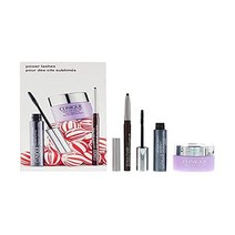 크리니크 CLINIQUE Power Lashes 3 Pc Gift Set: Mascara 6ml - Eyeliner 0.14g Cleansing Balm 15ml Black
