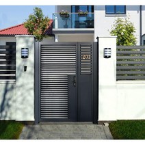 입구 철문 대문 이중 마당 주택 울타리 펜스 휀스 철제, 스타일 5