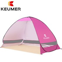 그늘막텐트 비치 원터치텐트 여름 감성 캠핑 방수 야외 에어, CHINA, Rose tent long