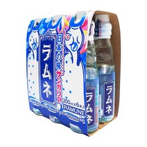 산가리아 라무네 사이다 200ml 6개입, 1팩