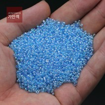 DIY 비즈비즈 2MM 환채 미주 엮음 팔찌 반지 수술 비녀 장식 재료, 색깔10