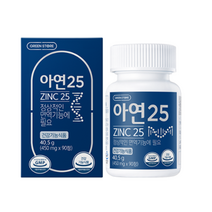 그린스토어 아연 25, 40.5g, 4개