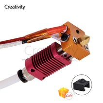 3D 프린터 부품 풀 메탈 J 헤드 CR-10 핫 엔드 압출기 키트 열 블록 노즐 히터 서미스터 CR-10/10s pro/Ender-3/V2 용, [01] 12v FOR CR10, [01] 1 PC