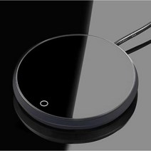 컵워머 보온유지 머그컵 USB충전 온도유지 미니 휴대용 USB 컵 워머 커피 머그잔 코스터 스마트 온도 조절 핫 플레이트 히터 홈카페, RY010 black+USB+이스라엘