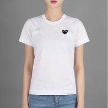 꼼데가르송 [꼼데가르송]블랙하트와펜 반팔티 AZ T063 051 2