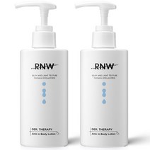 RNW 알엔더블유 더 테라피 아하 인 바디로션 꽃향, 250ml, 2개