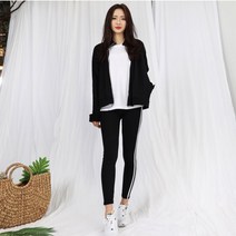 코지 여자 심플 데일리 이선 슬림핏 레깅스