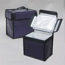 가방몰 BBO-007 소형 1.8리터 온도측정기 보냉보온백 방수고급단열재 아이스박스쿨러 의료용보냉가방