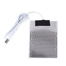 온수매트 3.7V 5V 탄소 섬유 난방 패드 손 따뜻하게 USB 난방 필름 전기 겨울 적외선 발열 열 매트