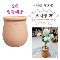 금란의정원 국산토분 25번 2개